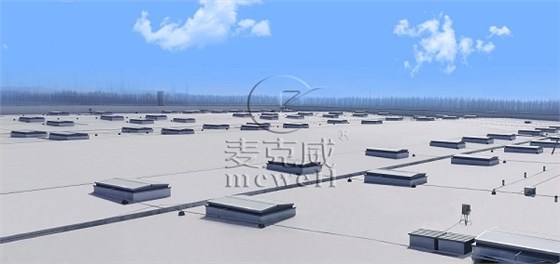 特斯拉三角形上開式電動(dòng)排煙天窗